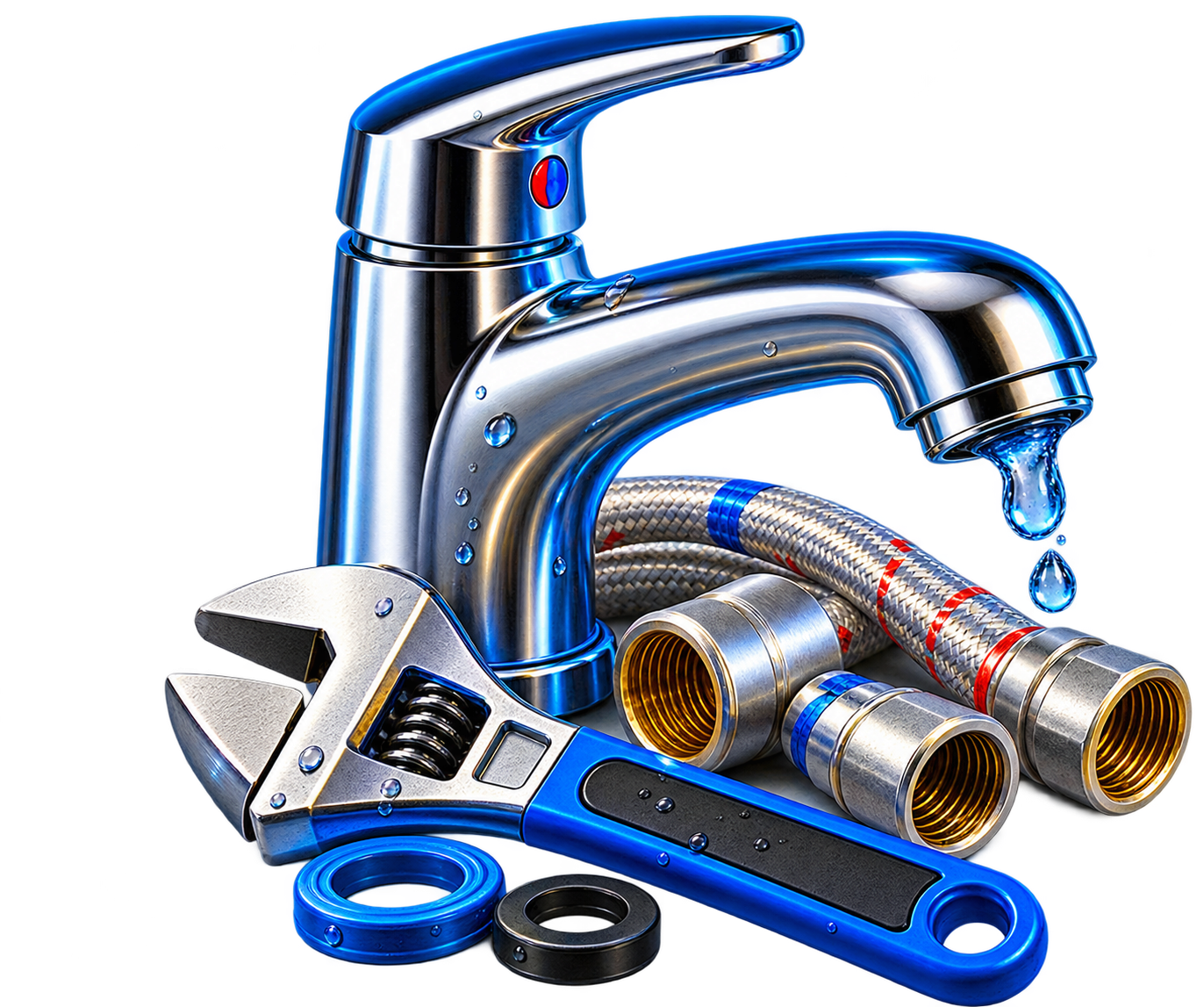 Tap and fixture installation parts