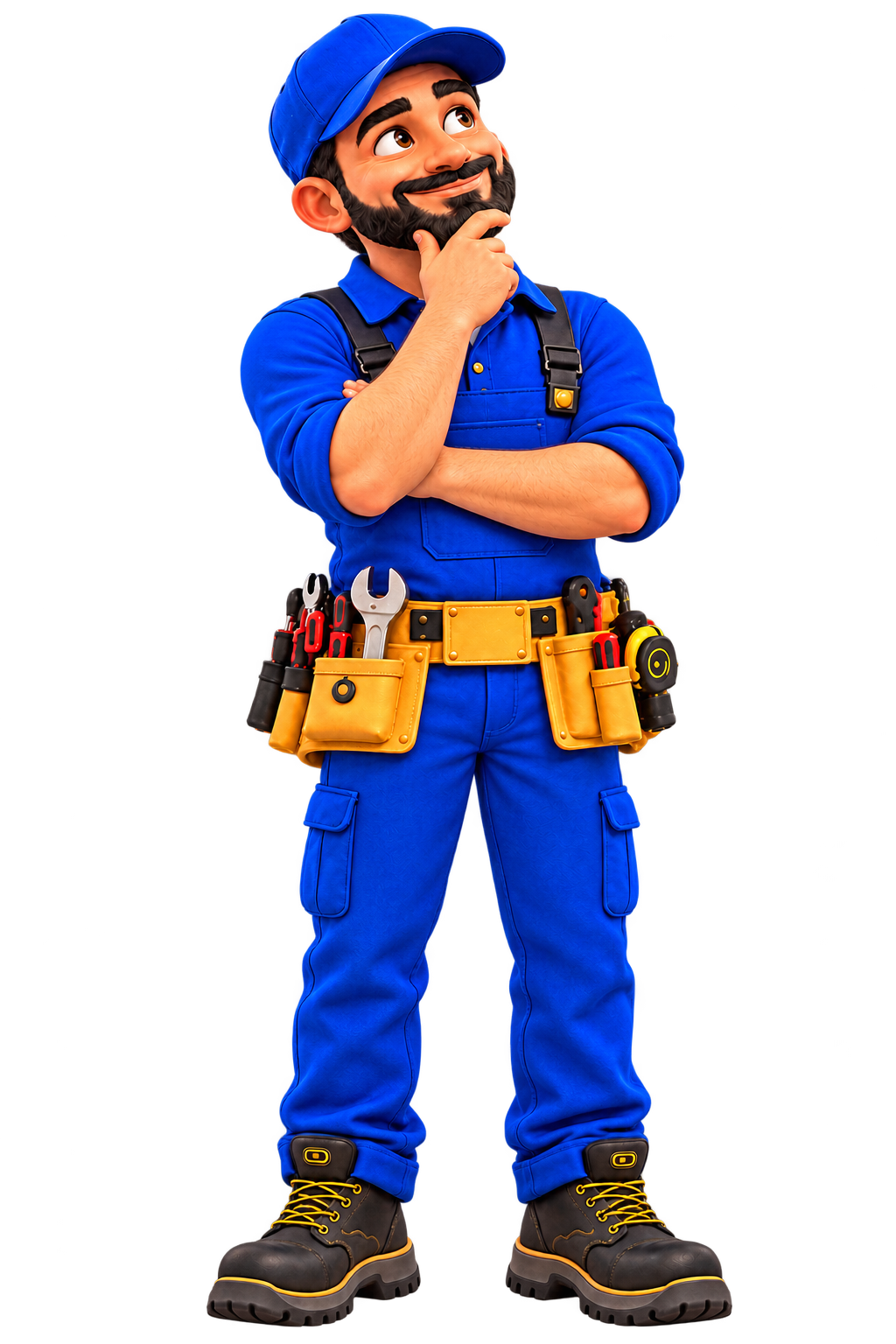 Our friendly PlumbPro plumber ready to help with your plumbing problem.